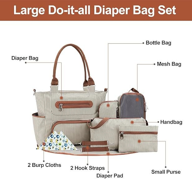 Mummy (8pcs) Baby bag