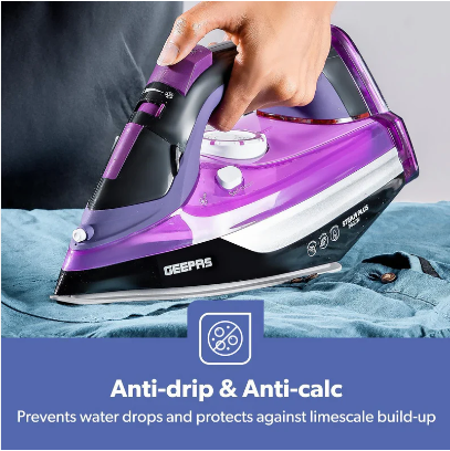 Geepas Ceramic Steam Iron GSI24025