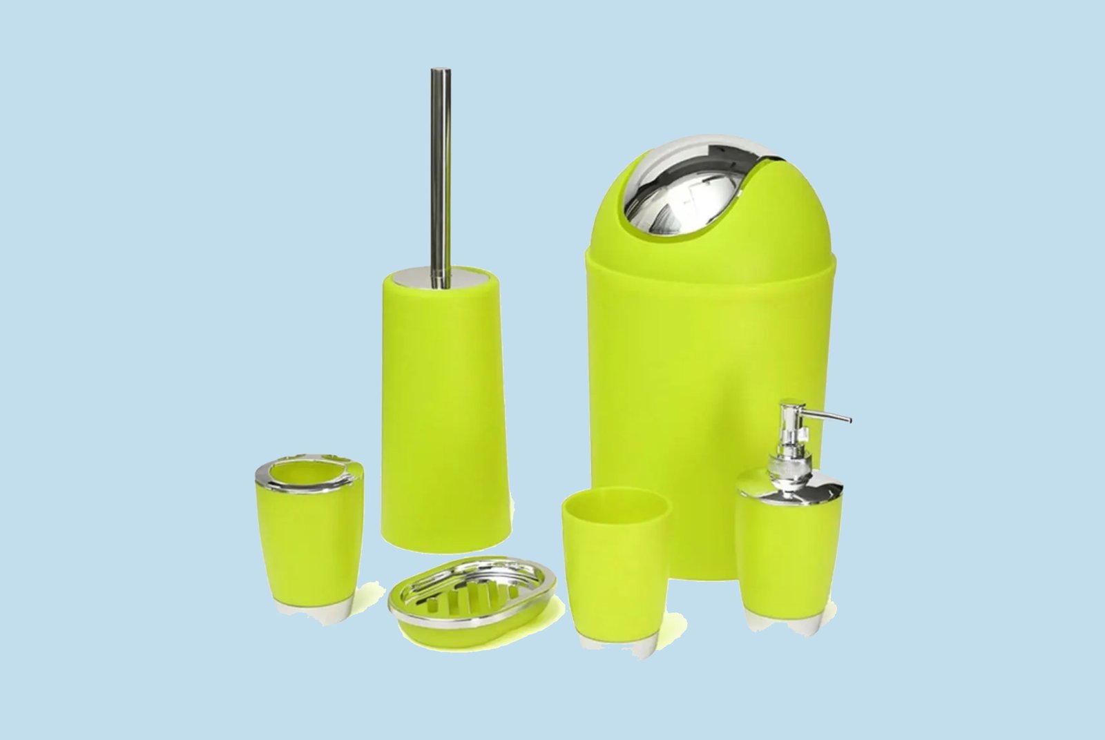 Bella Bathroom Accessories Set – 6 Piece