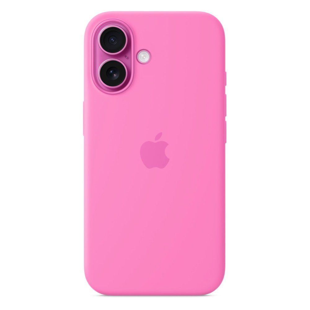 Apple iPhone 16 Silicone Case w/ Magsafe Peony