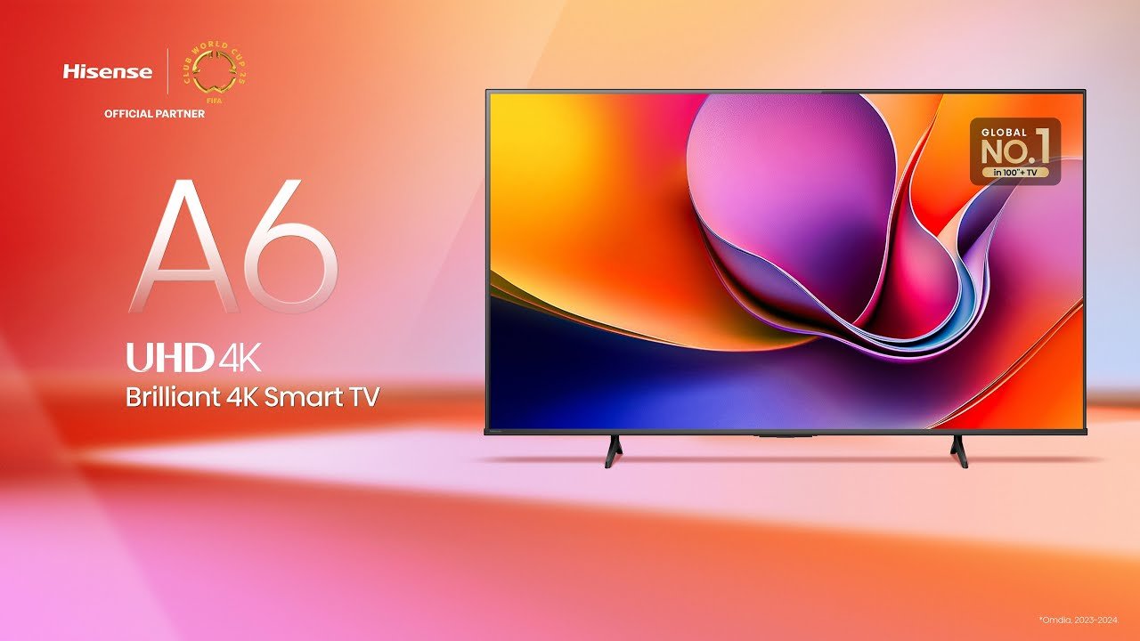 Hisense 55A6Q | 55″ UHD 4K VIDAA Smart TV