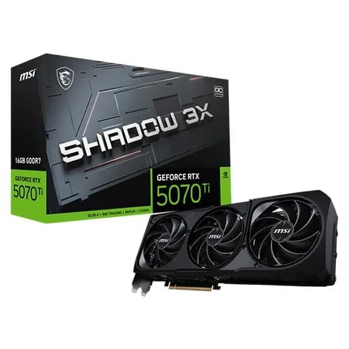 MSI GeForce RTX 5070 SHADOW 2X OC 12GB Graphics Card