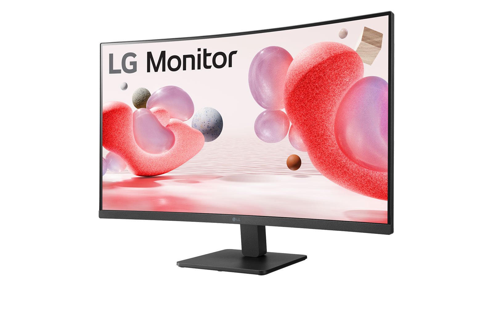 LG Monitors - Essential 32" FHD VA Curved Monitor 100Hz with FreeSync