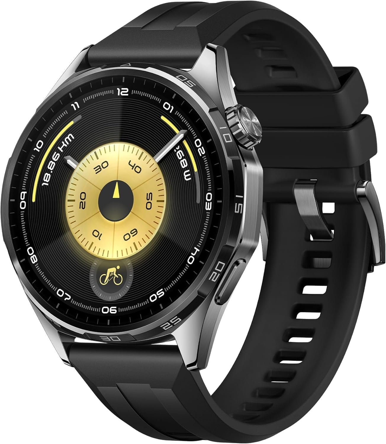HUAWEI WATCH GT 6 46mm Smart Watch GPS - Up to 21 Days Battery Life (Black)