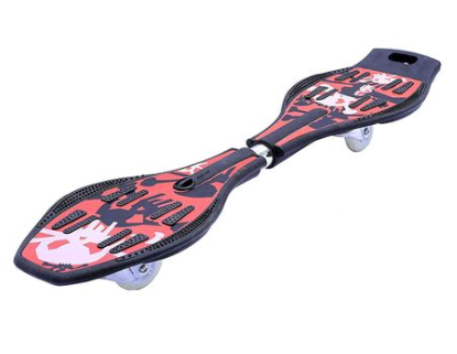 Wave Board Skate Board With Carry Bag (86x23cm)