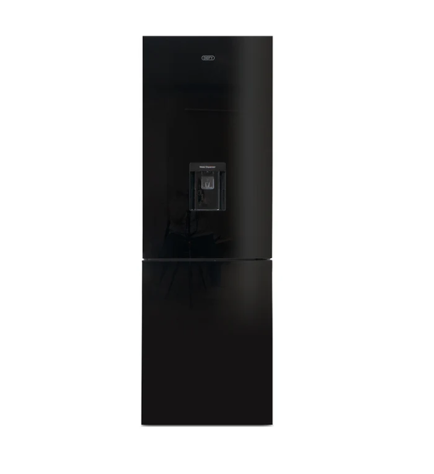 Defy C455 Black Glass W/D Fridge-Freezer